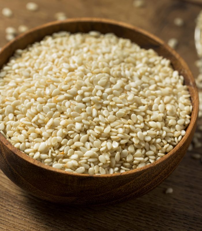 hulled sesame seeds